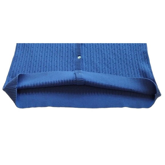 Caribbean Joe Sweater Womens Large Button Up Long Sleeve Casual - Picture 7 of 11